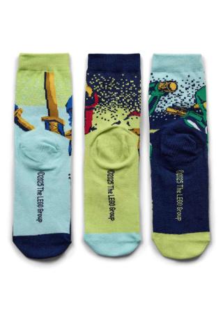 LEGO® NINJAGO® 3er-Pack Socken – LWAGAN 310 -LEGO®