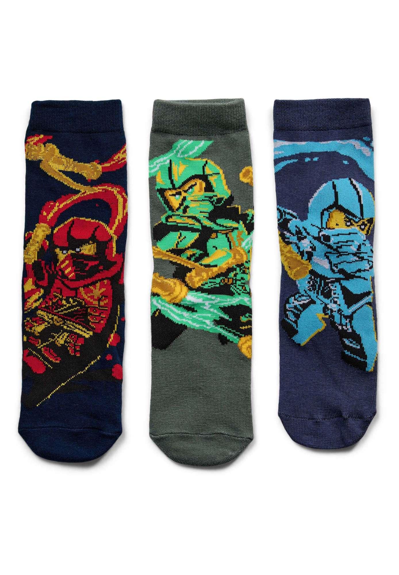 LEGO® NINJAGO® 3-Pack Socks – LWAGAN 201 -LEGO®