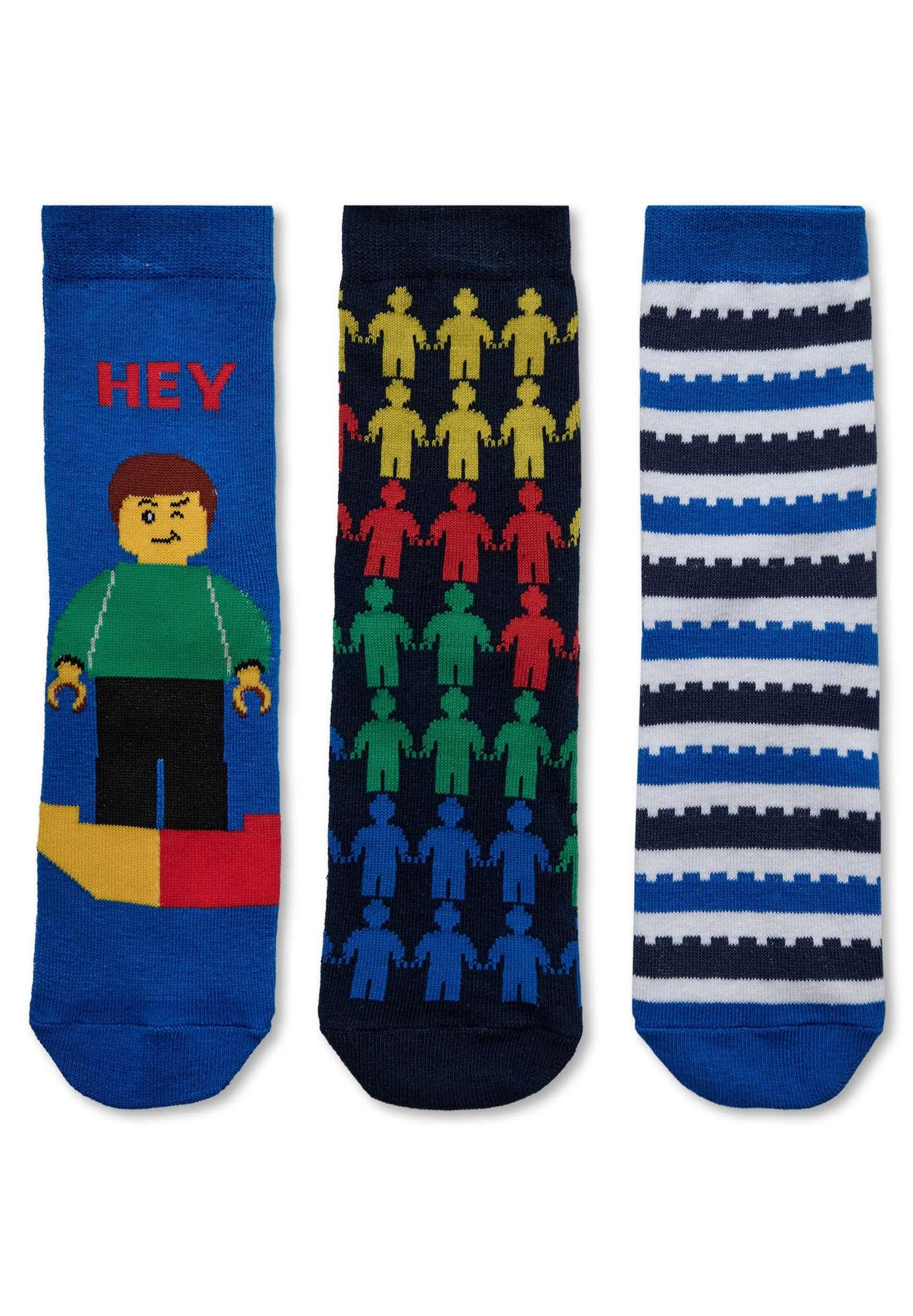 LEGO® Socken 3er-Pack – LWAGAN 700 -LEGO®