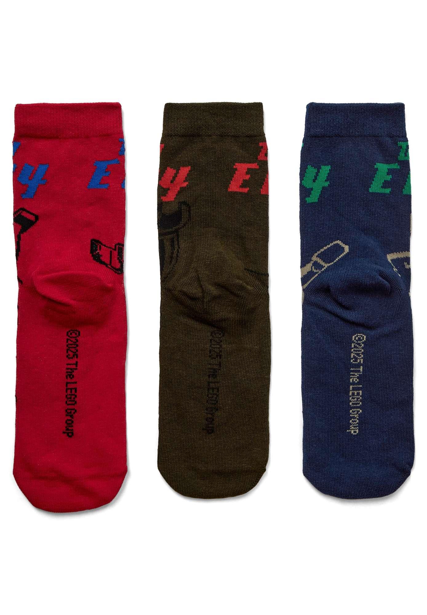 LEGO® NINJAGO® 3er-Pack Socken – LWAGAN 602 -LEGO®