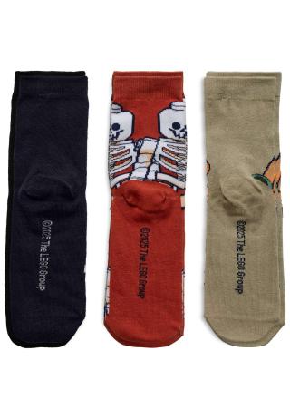LEGO® Socken 3er-Pack – LWAGAN 711 -LEGO®