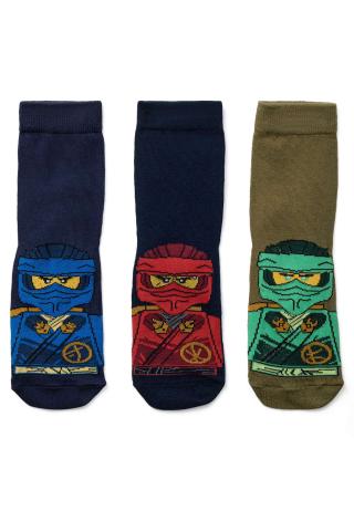 LEGO® NINJAGO® 3er-Pack Socken - LWAIKO 103 -LEGO®