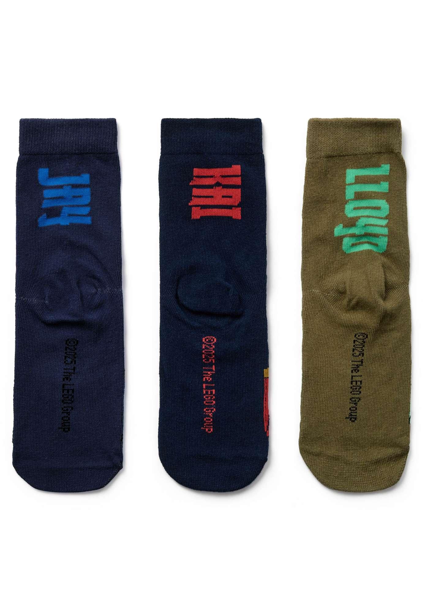 LEGO® NINJAGO® 3er-Pack Socken - LWAIKO 103 -LEGO®