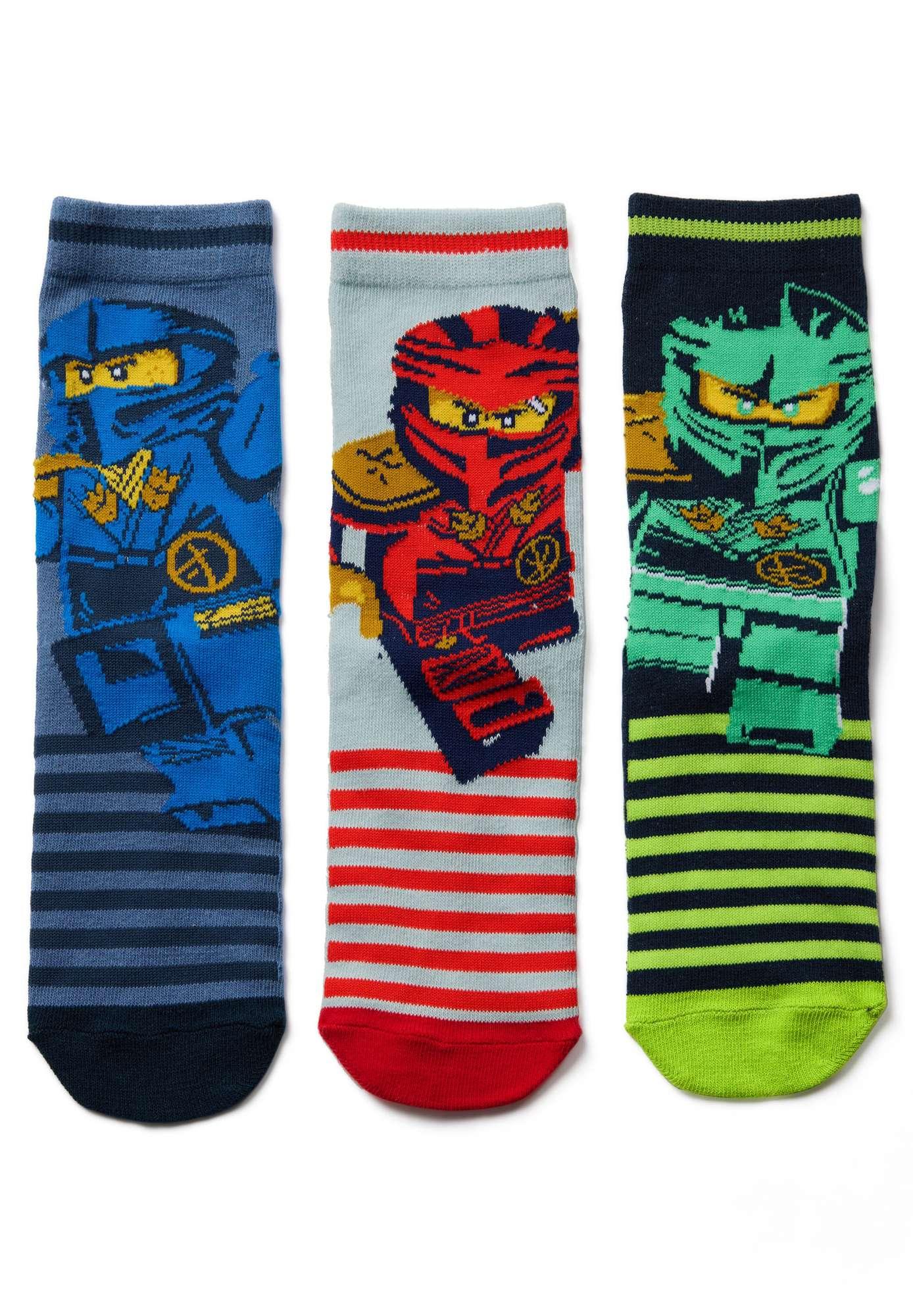LEGO® NINJAGO® 3er-Pack Socken - LWAIKO 316 -LEGO®
