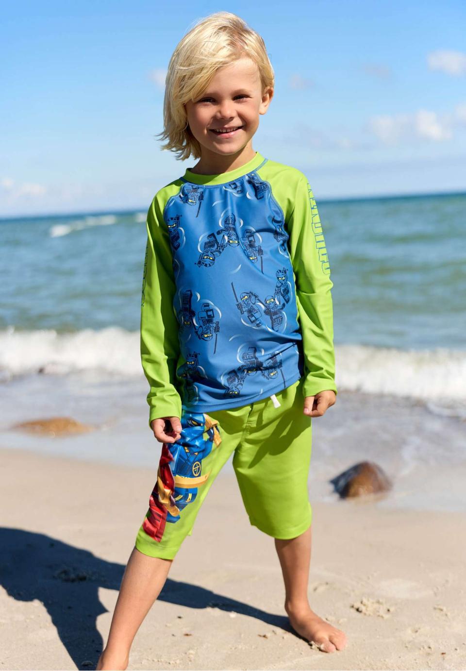 LEGO® NINJAGO® Bade-T-Shirt langarm - LWAIKO 306 -LEGO® NINJAGO®