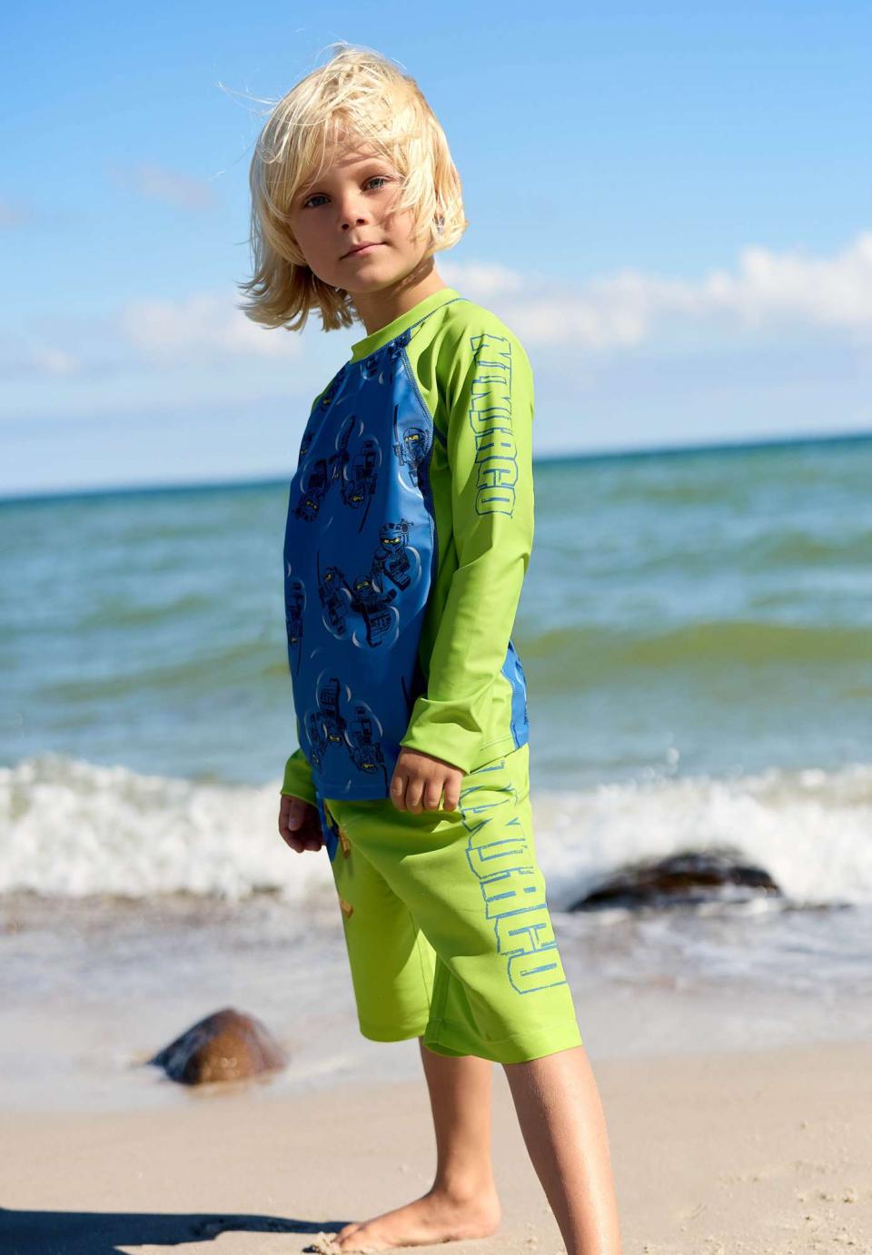 LEGO® NINJAGO® Bade-T-Shirt langarm - LWAIKO 306 -LEGO® NINJAGO®