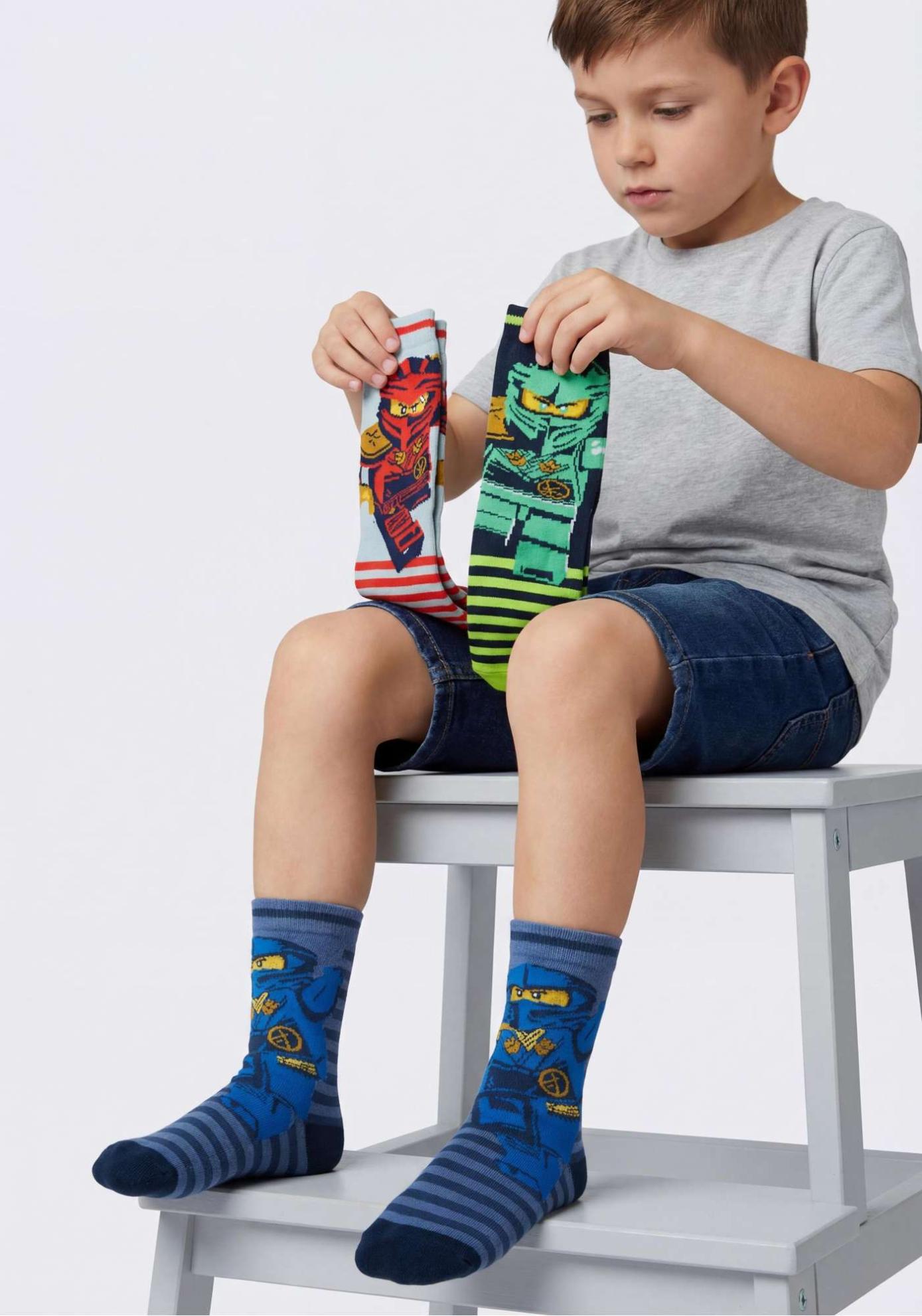 LEGO® NINJAGO® 3er-Pack Socken - LWAIKO 316 -LEGO®