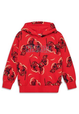 LEGO® NINJAGO® Kapuzen-Sweatshirt - LWSIAN 300 - Rot