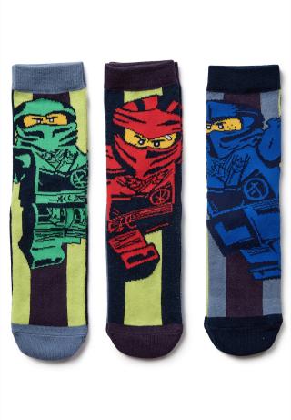 LEGO® NINJAGO® 3er-Pack Socken LWAIKO 709 -LEGO®