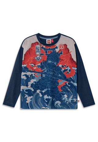 LEGO® NINJAGO® Langarmshirt LWTAJ 718 - DunkelNavy