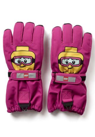 LEGO® Skihandschuhe LWAIKO 730 - Fuchsia