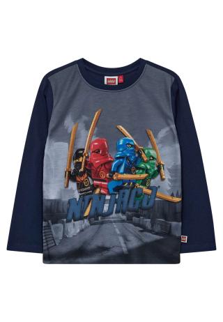 LEGO® NINJAGO® T-Shirt langarm - LWTAJ 101 - DunkelNavy