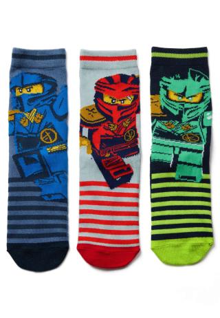 LEGO® NINJAGO® 3er-Pack Socken - LWAIKO 316