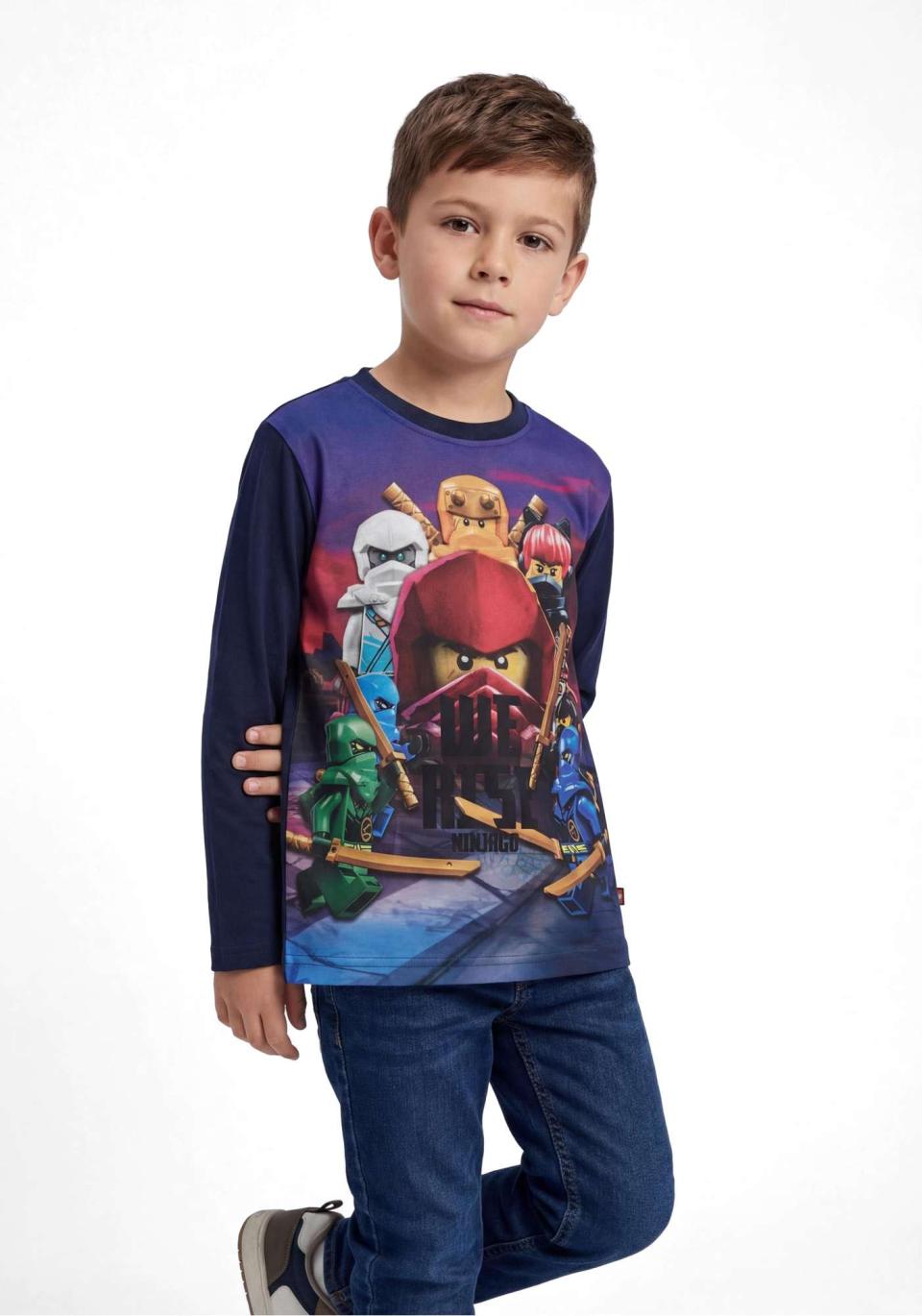 LEGO® NINJAGO® T-Shirt langarm - LWTAFFY 613 -LEGO® NINJAGO®