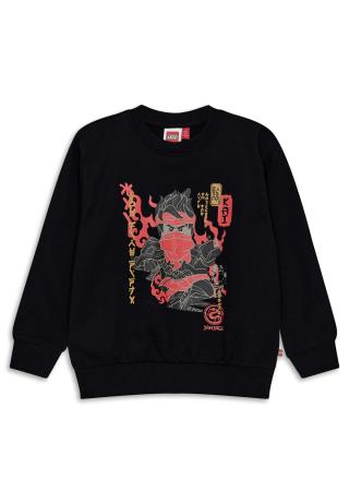 LEGO® NINJAGO® Sweatshirt - LWSIAN 205 - Schwarz