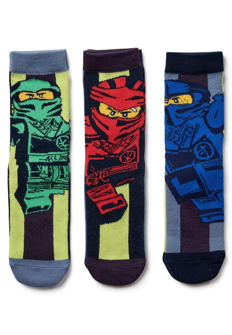 LEGO® NINJAGO® 3er-Pack Socken LWAIKO 709 -LEGO® NINJAGO®