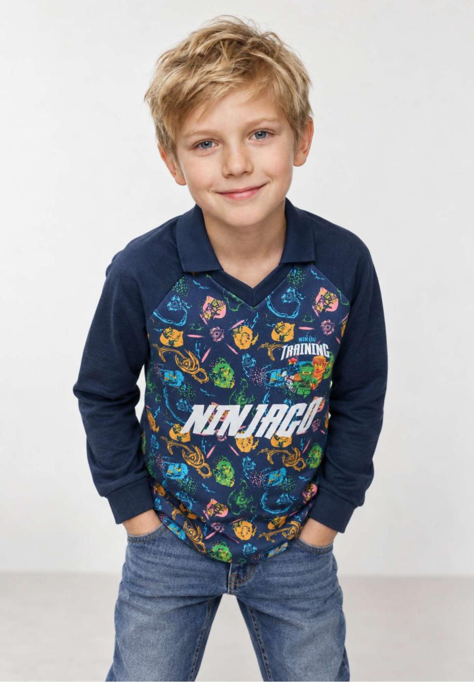 LEGO® NINJAGO® Langarmshirt LWTAJ 606 -LEGO® NINJAGO®